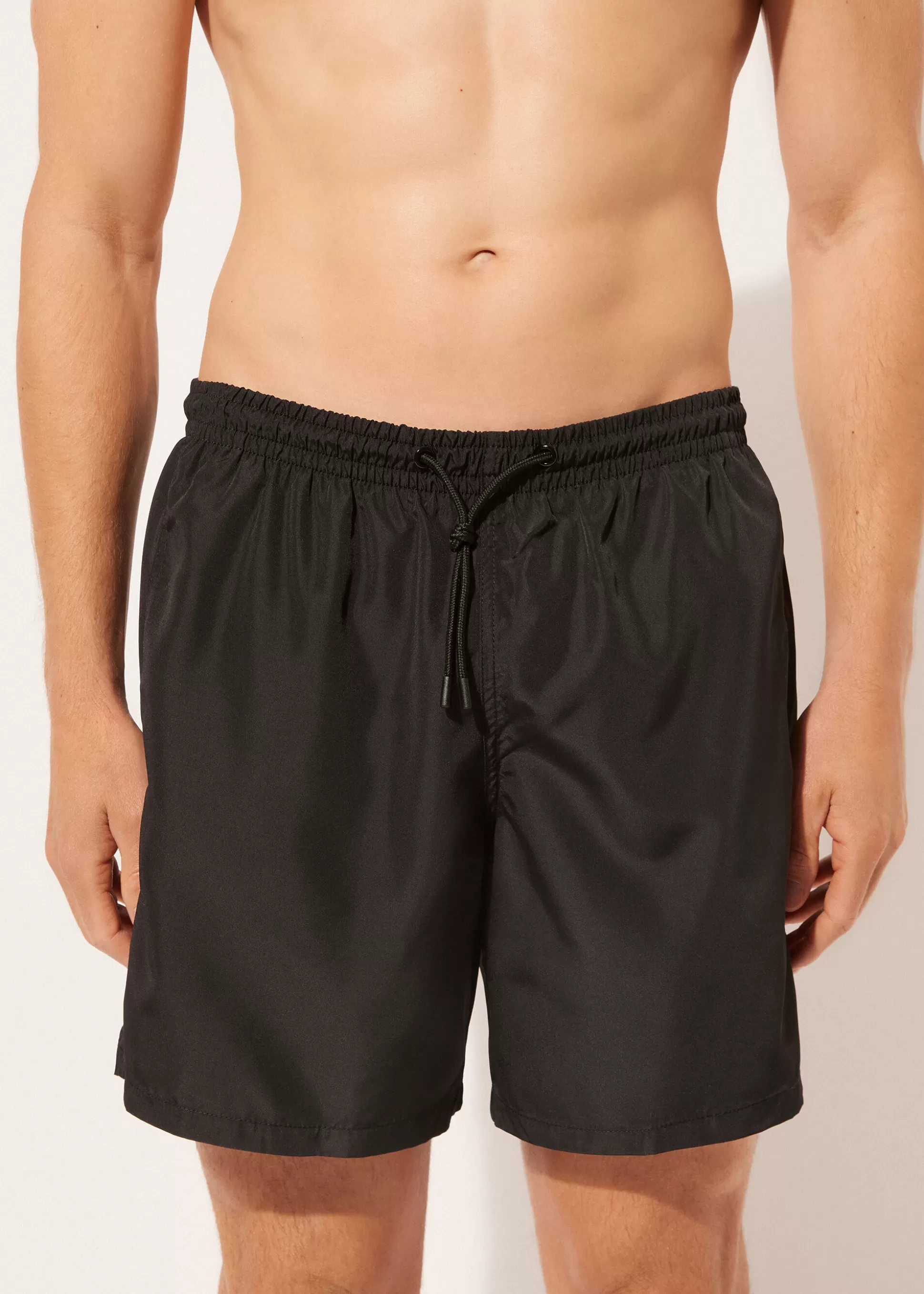 Bañadores Cortos-Calzedonia Bañador Bóxer Hombre Formentera Negro