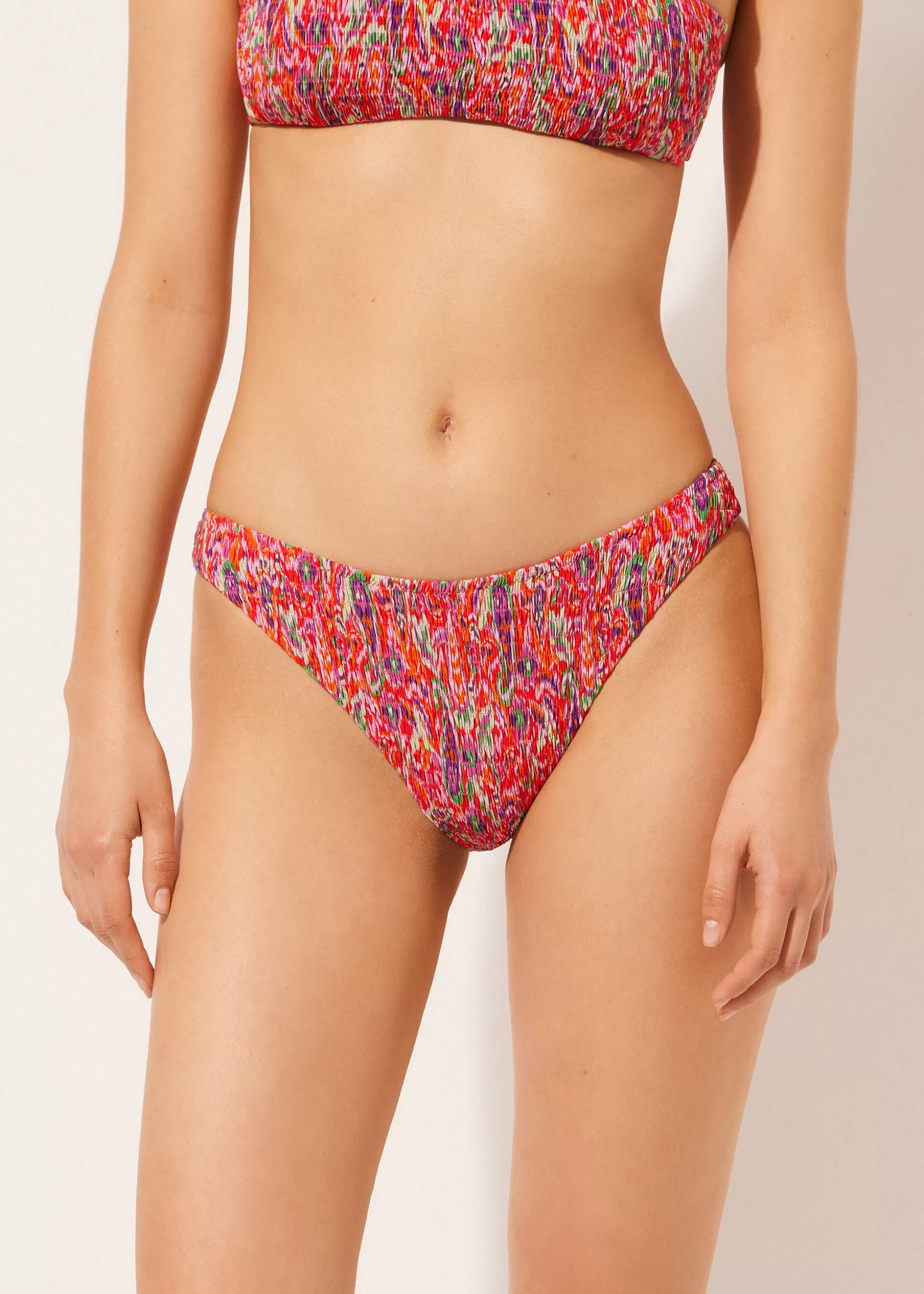 Bikini | Braguitas Bikini-Calzedonia Braguita Bikini Vibrant Paisley Estampadopaisleymulticolor