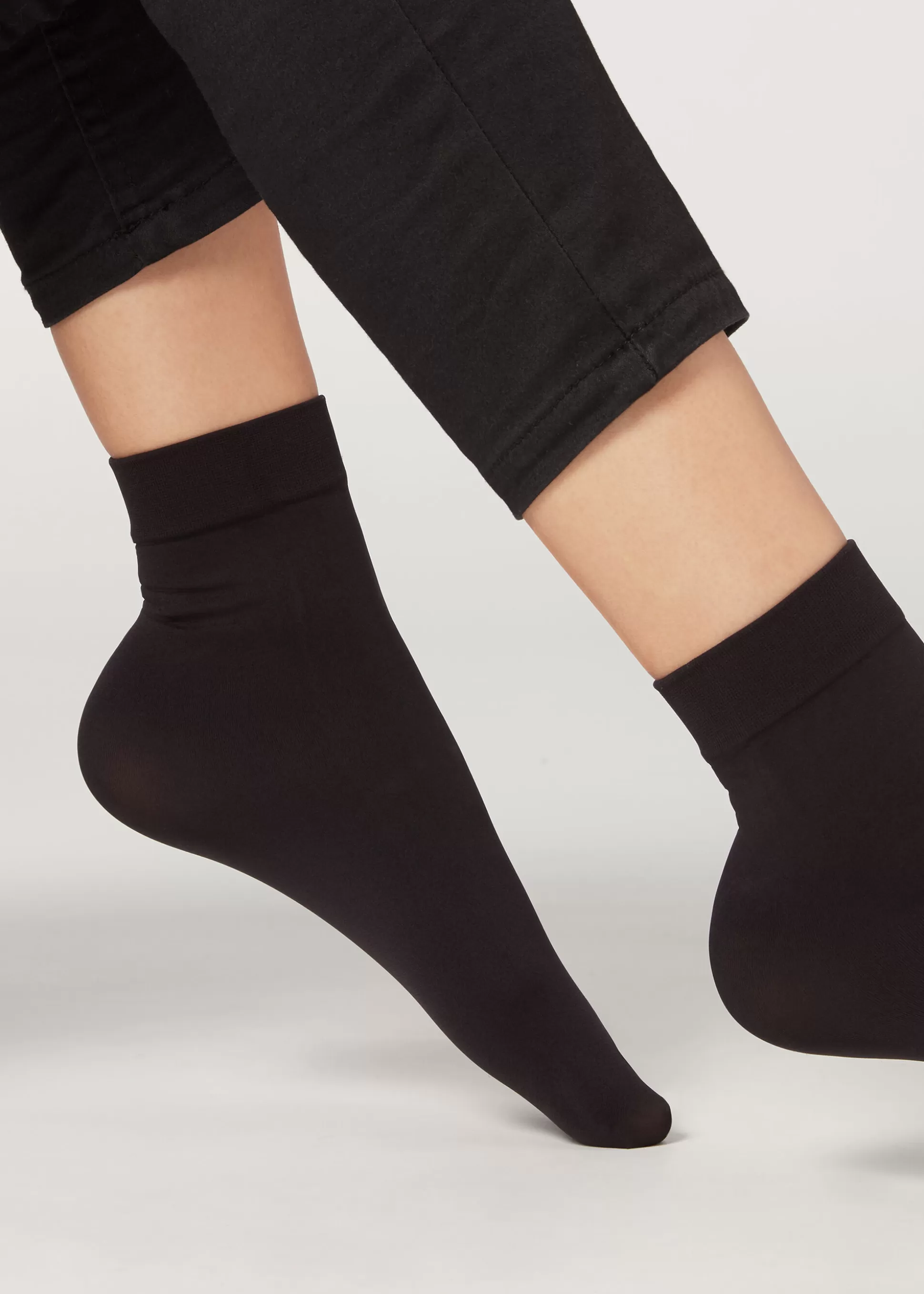 Calcetines Cortos-Calzedonia Calcetines 50 Denier de Tacto Suave