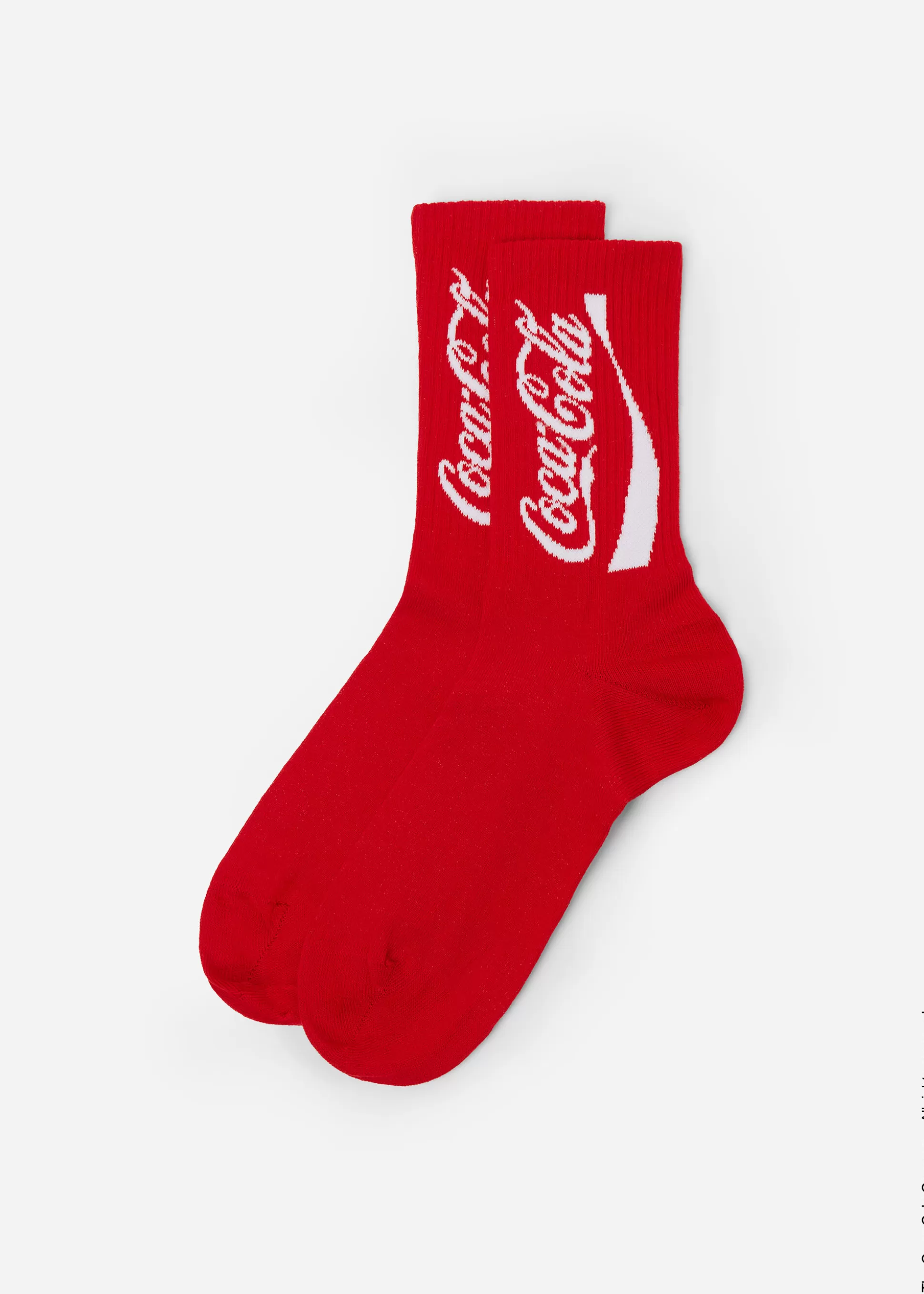 Calcetines Cortos-Calzedonia Calcetines Algodón Coca-Cola Rossococacola