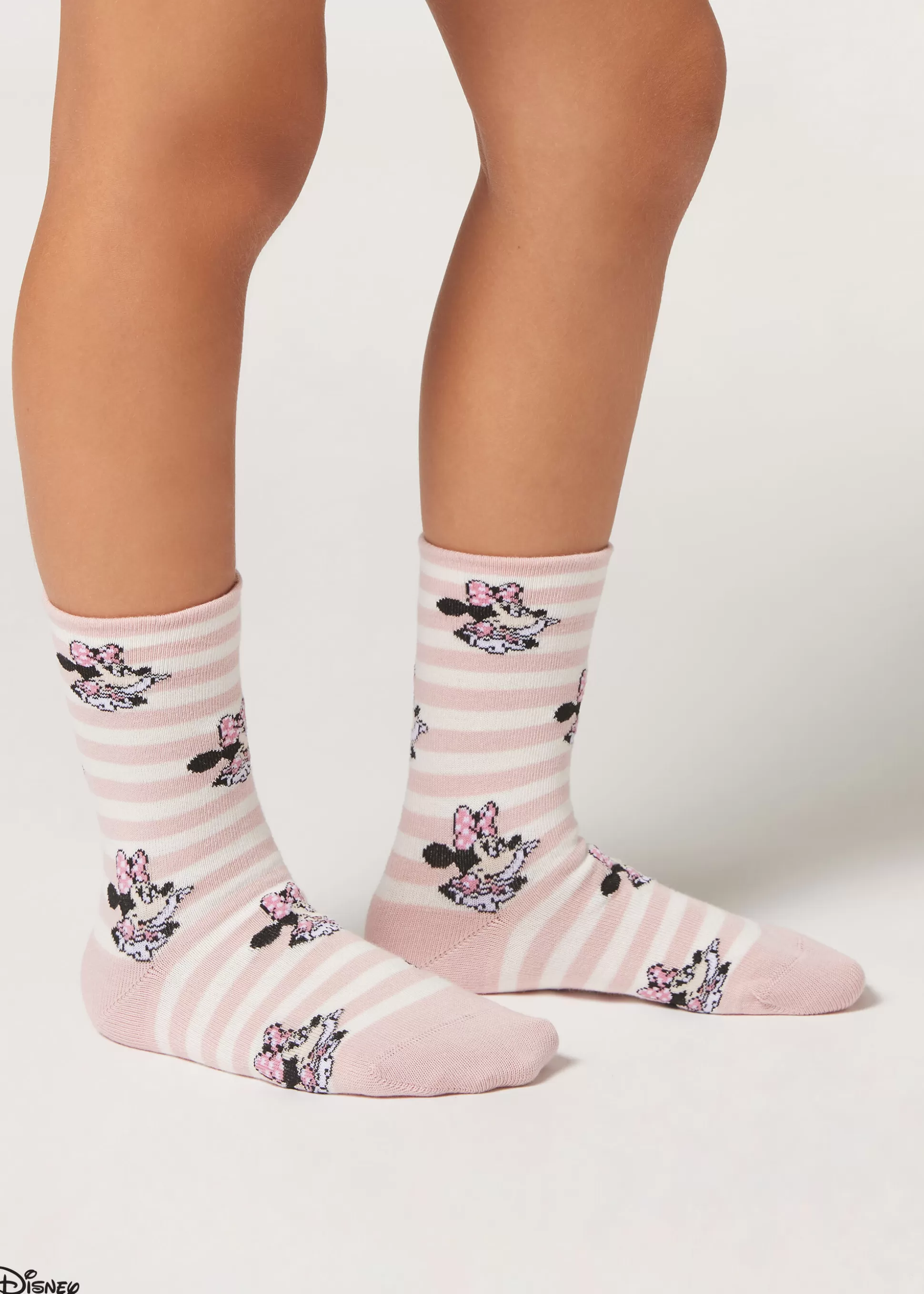 Calcetines Cortos-Calzedonia Calcetines Algodón Disney Rosaminniededisney