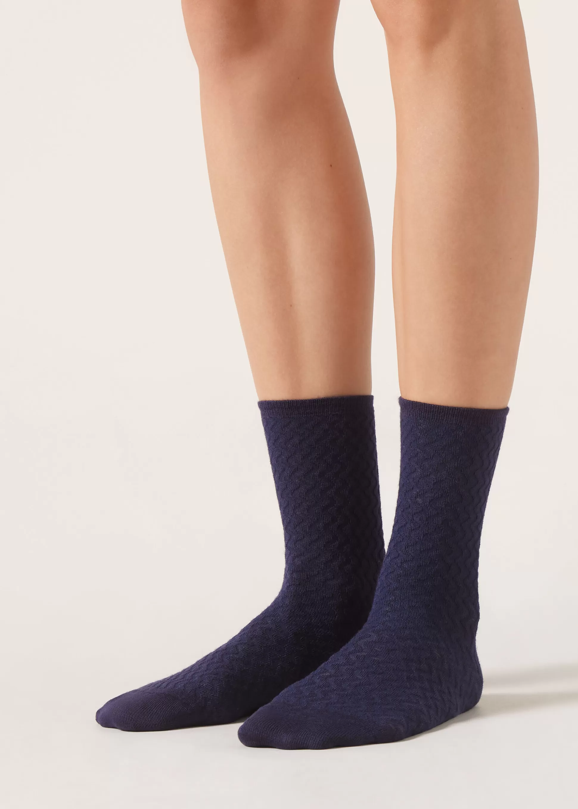 Calcetines Cortos-Calzedonia Calcetines Cashmere Bluondecashmere