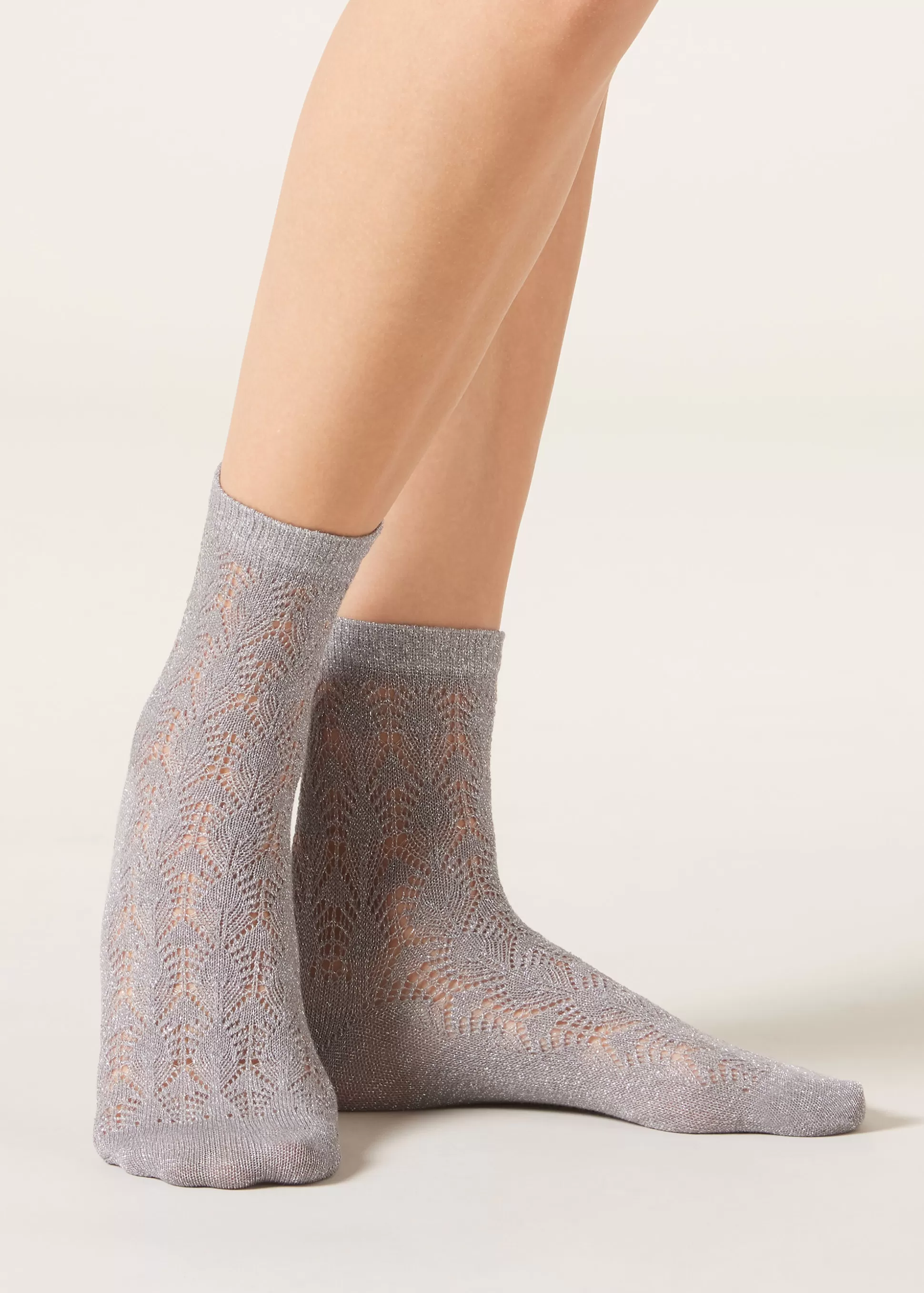 Calcetines Cortos-Calzedonia Calcetines Cashmere Calados