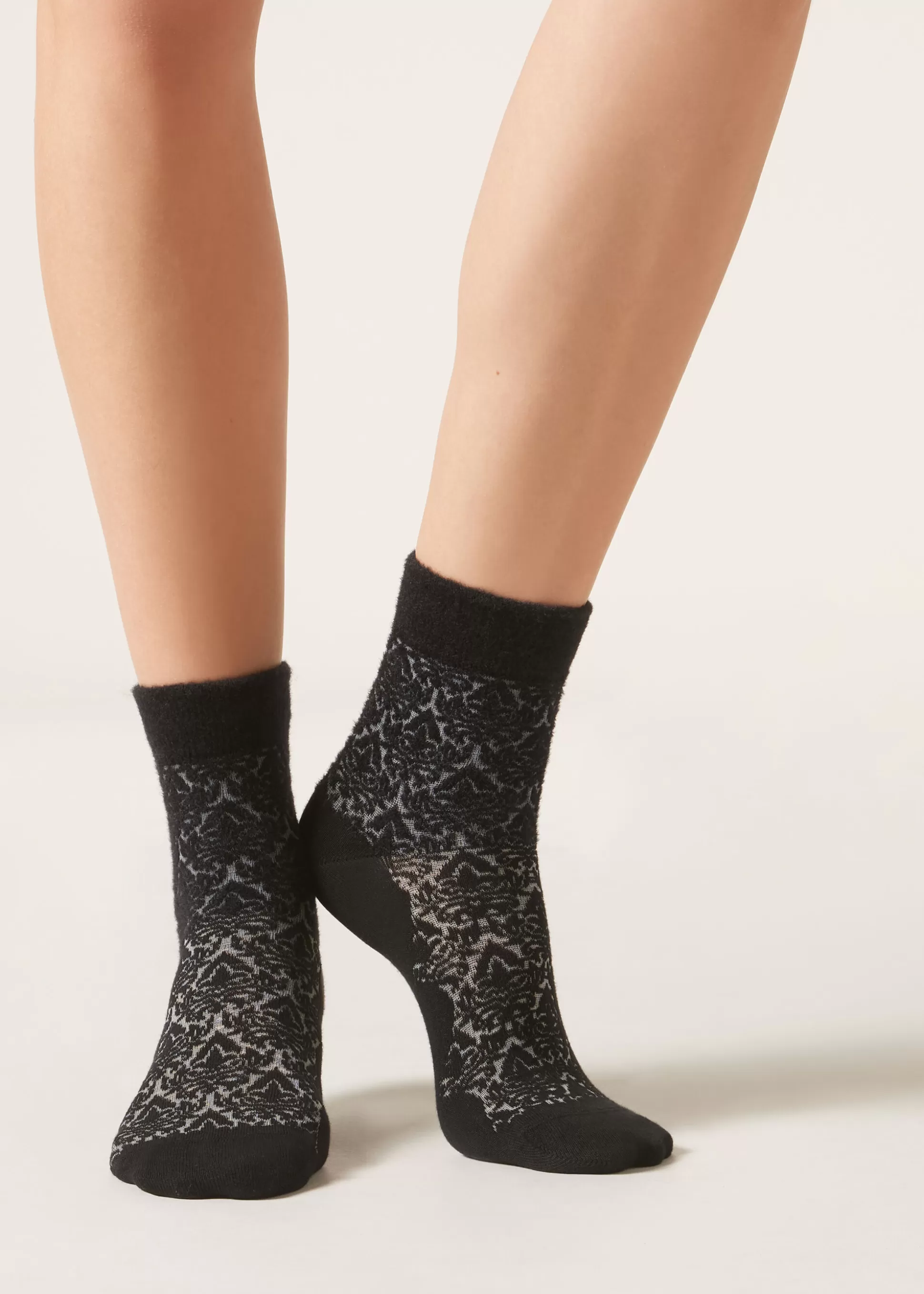 Calcetines Cortos-Calzedonia Calcetines Cashmere Calados