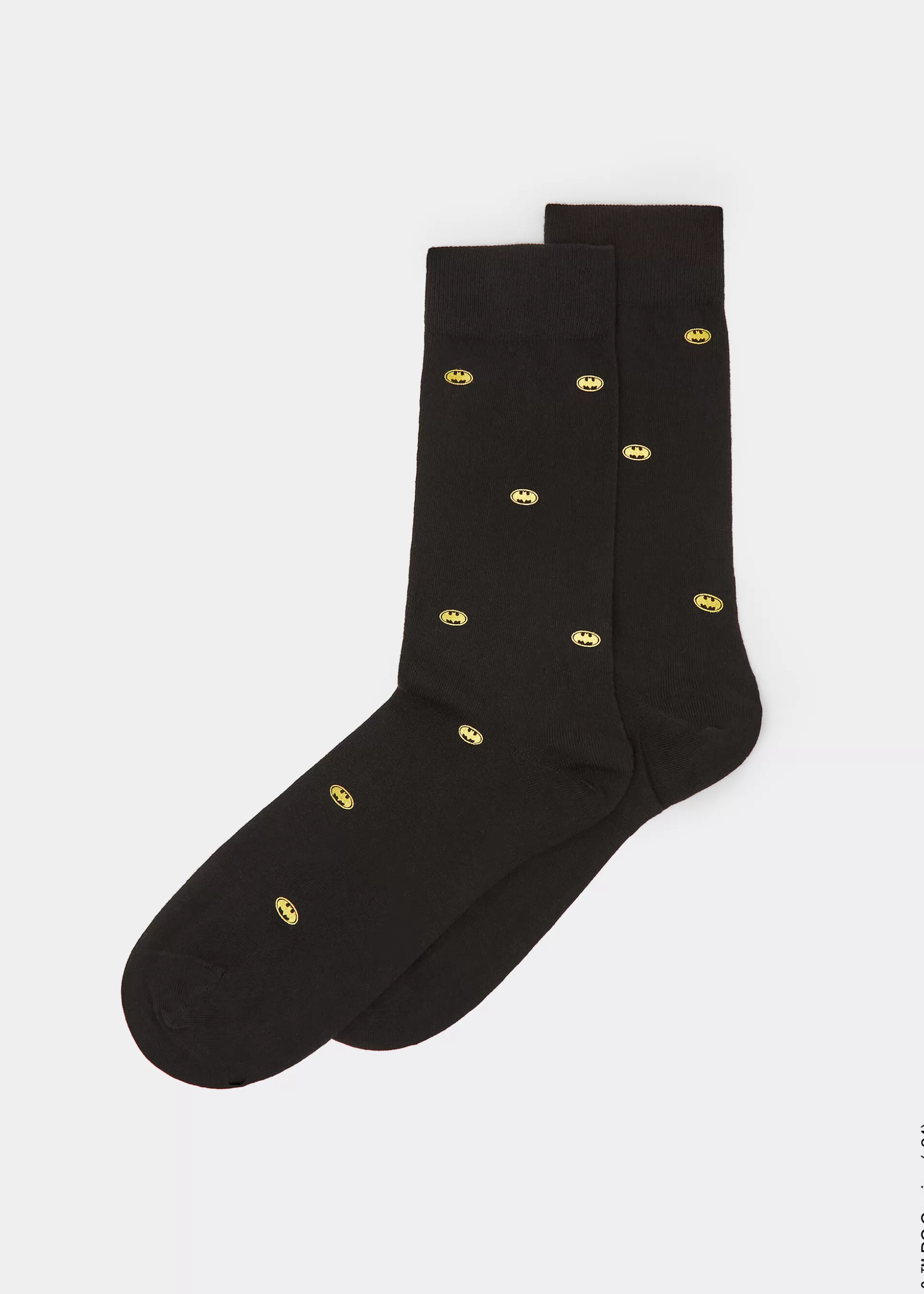 Calcetines Cortos-Calzedonia Calcetines Cortos Batman Integral Nerostampalogobatman