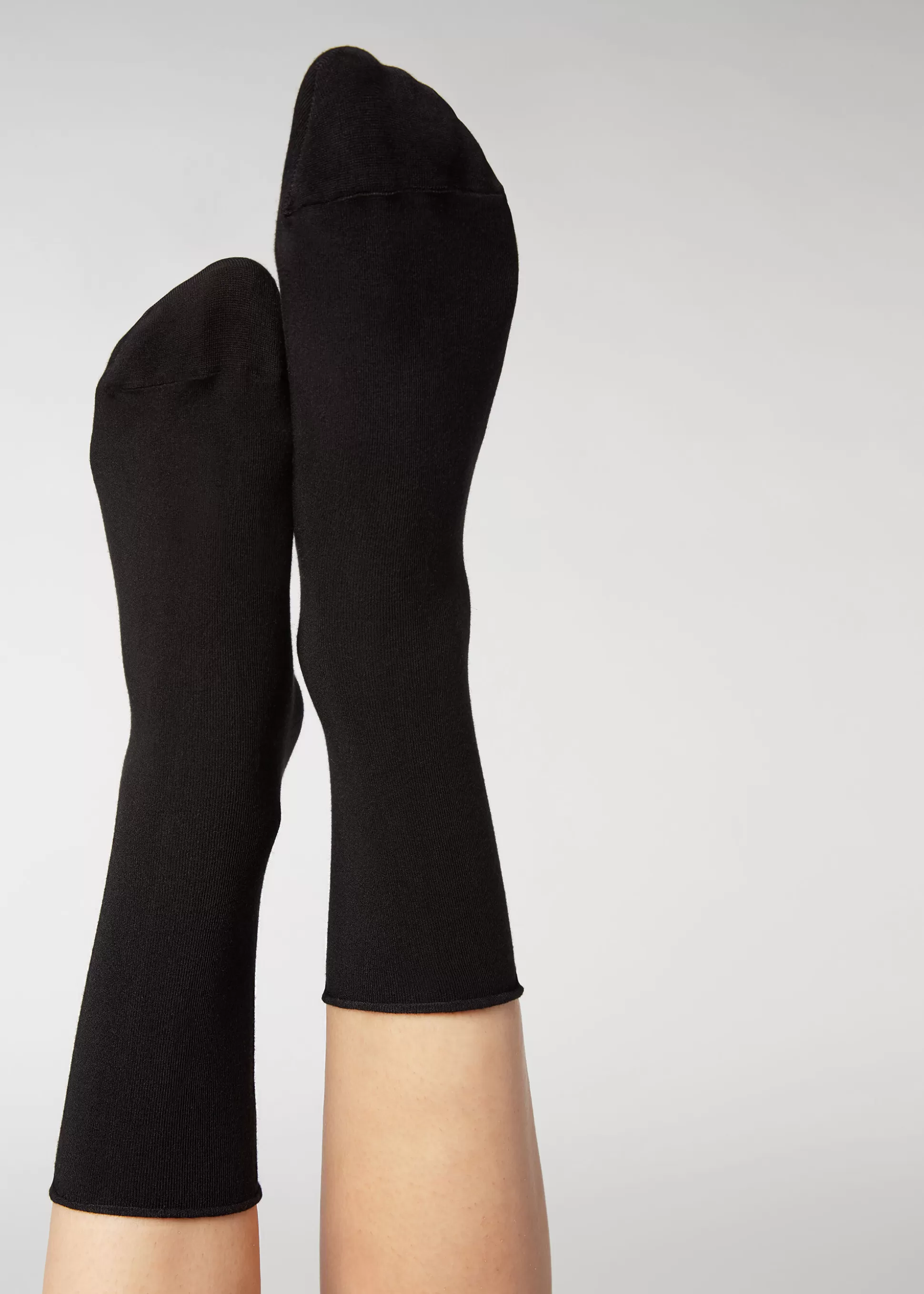 Calcetines Cortos-Calzedonia Calcetines Cortos de Cashmere Negro