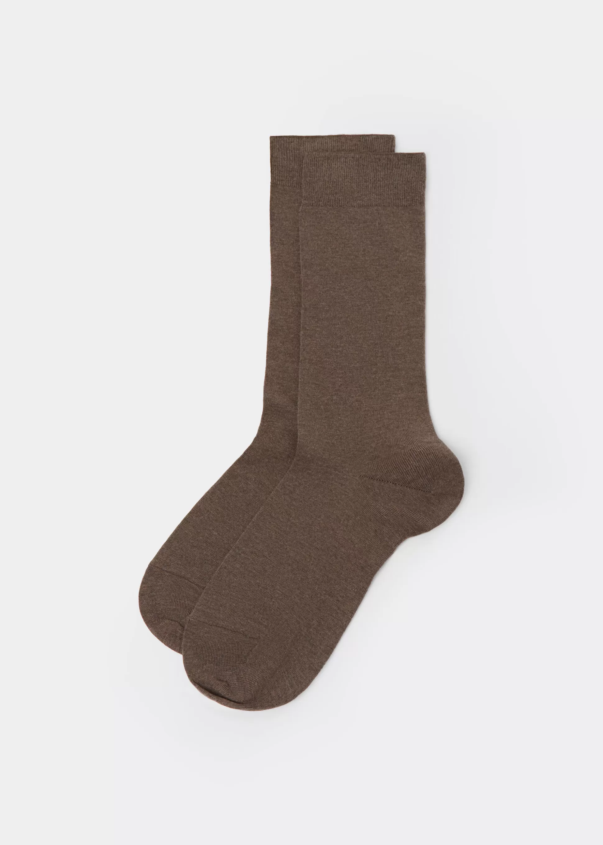 Calcetines Cortos-Calzedonia Calcetines Cortos de Hombre con Cashmere Naturaltononuezmoscadajaspeado