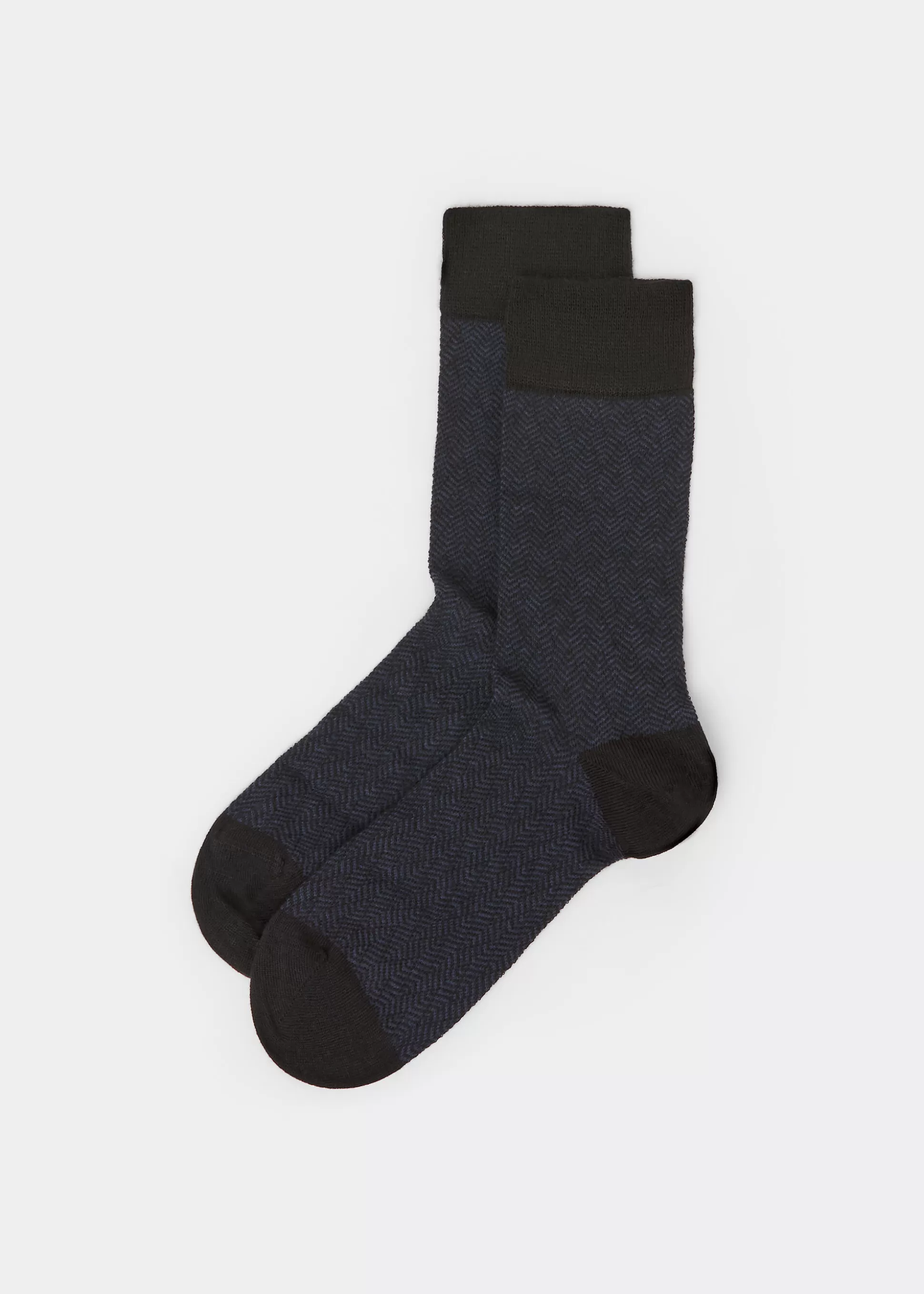 Calcetines Cortos-Calzedonia Calcetines Cortos Espiguilla Hombre Nerochevroncashmere