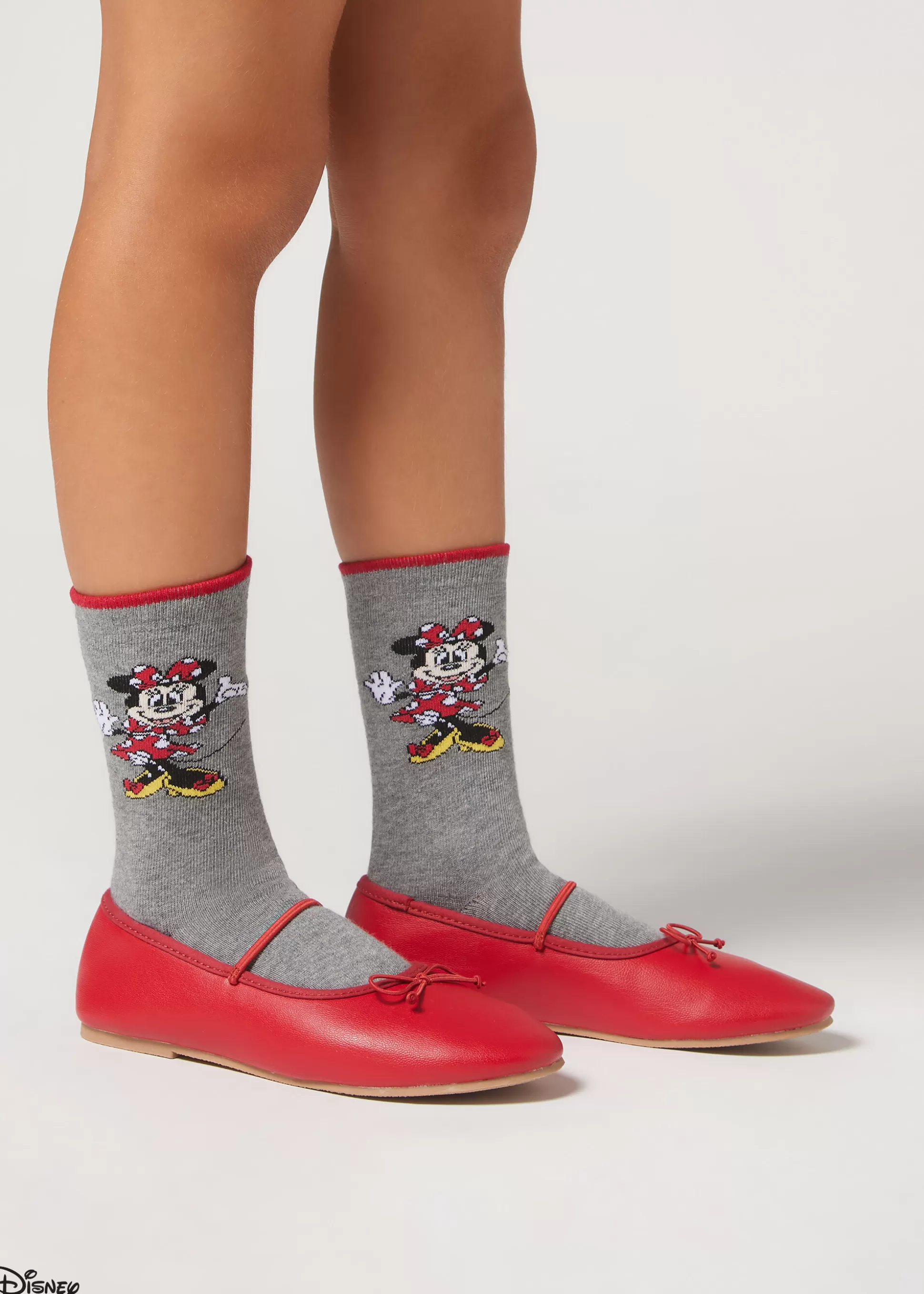 Calcetines Cortos-Calzedonia Calcetines Disney Niños Grisminniedisney