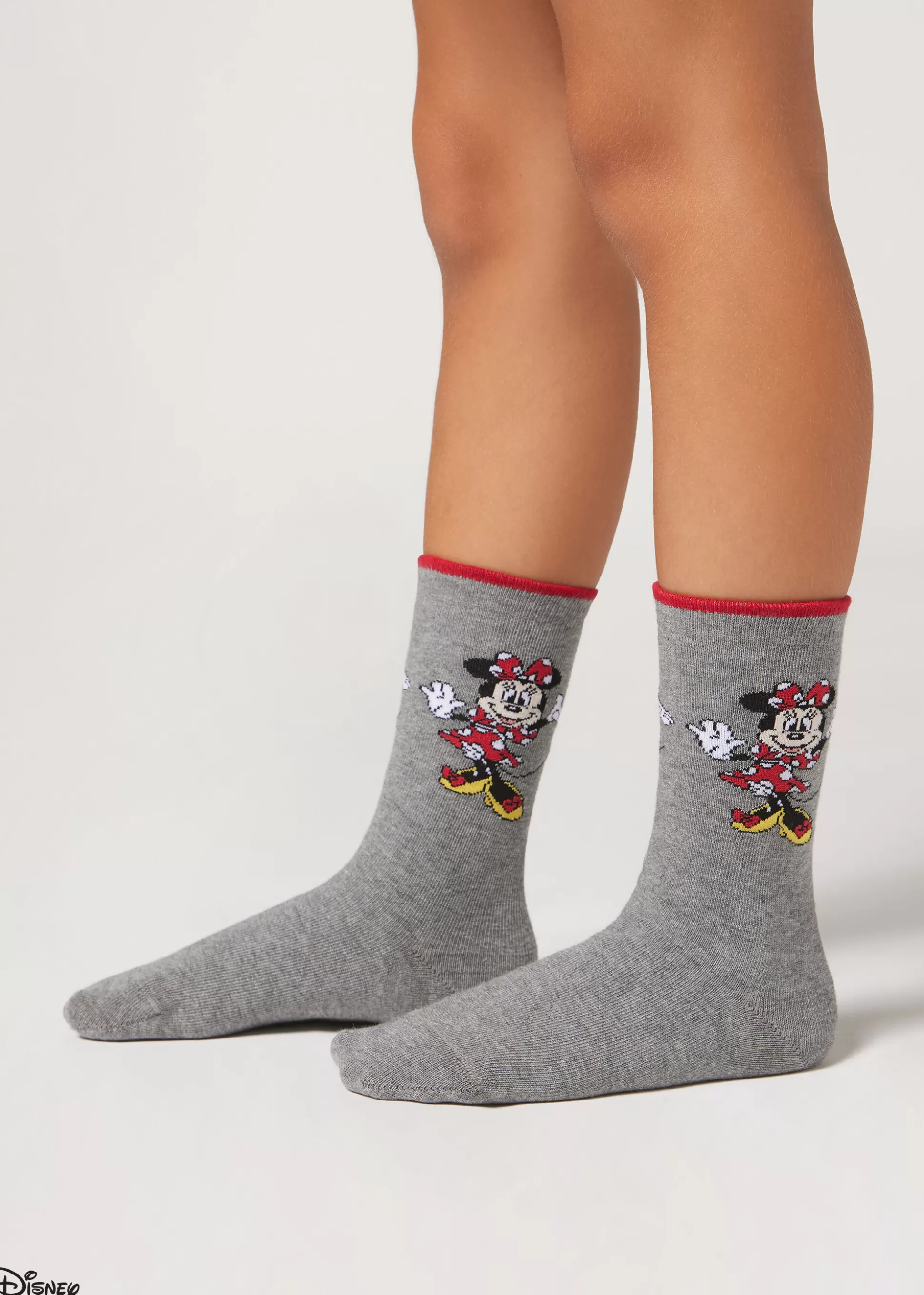 Calcetines Cortos-Calzedonia Calcetines Disney Niños Grisminniedisney