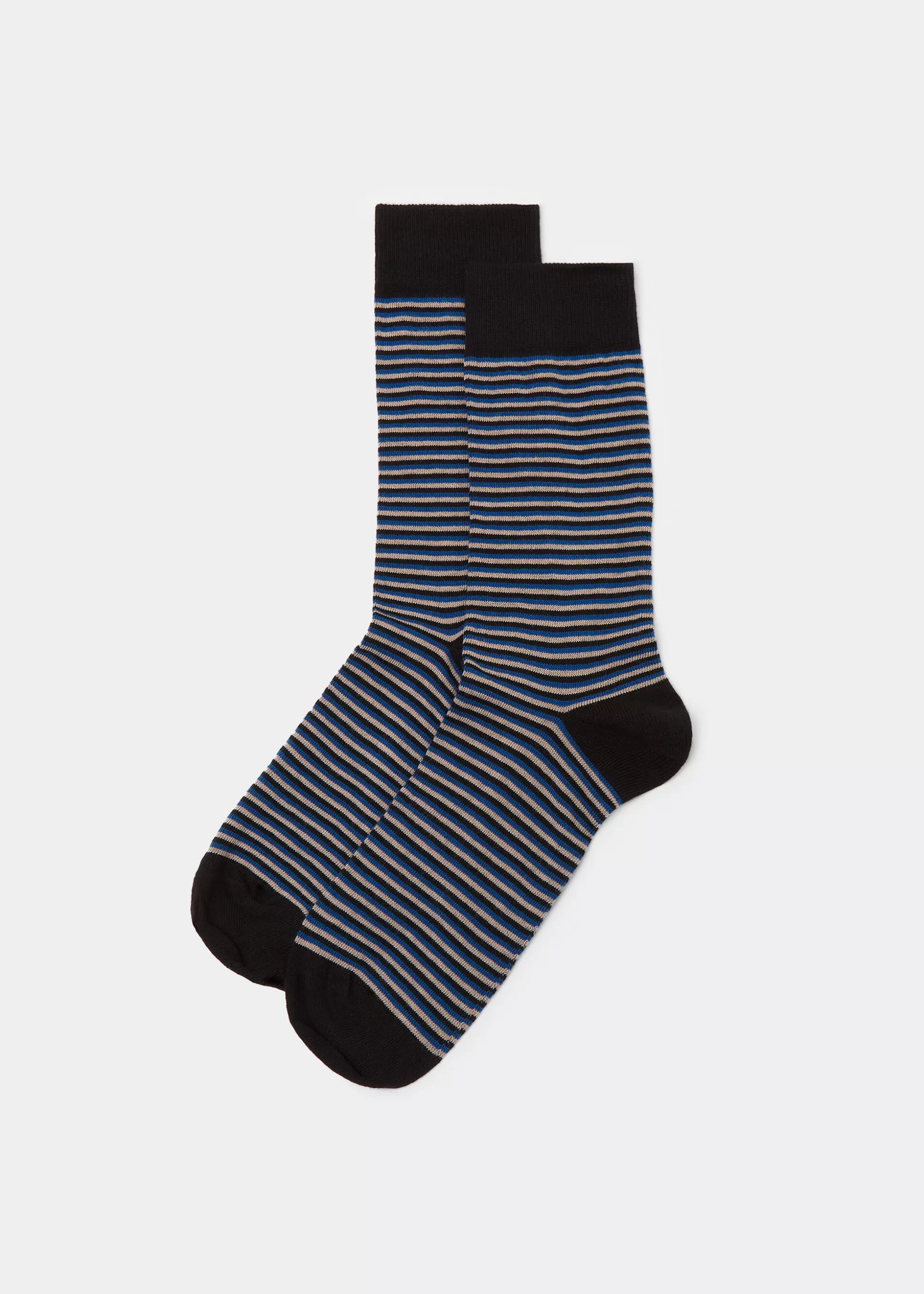 Calcetines Cortos-Calzedonia Calcetines Estampado Hombre Nerorighe