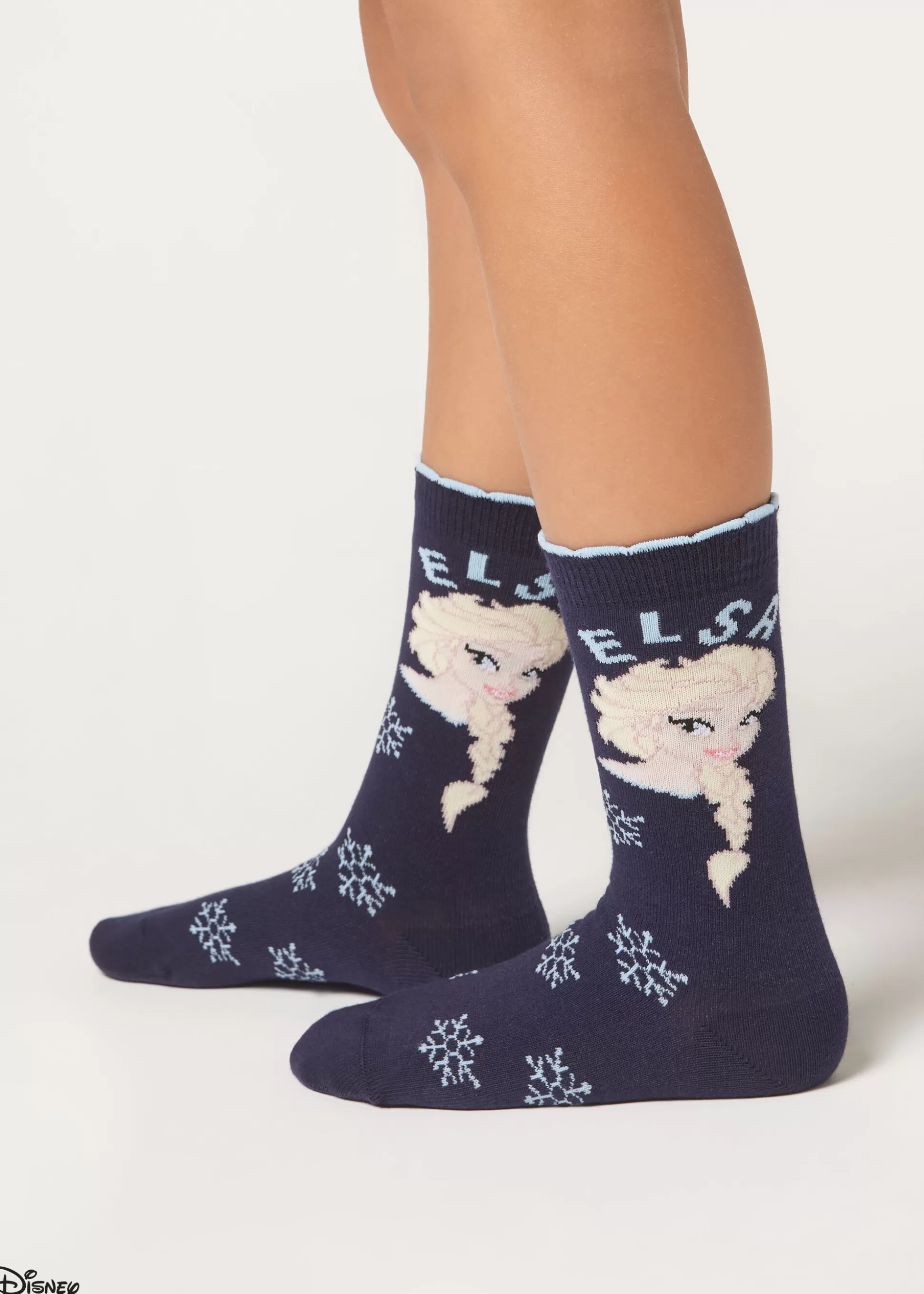 Calcetines Cortos-Calzedonia Calcetines Frozen Niños Bluelsadisney