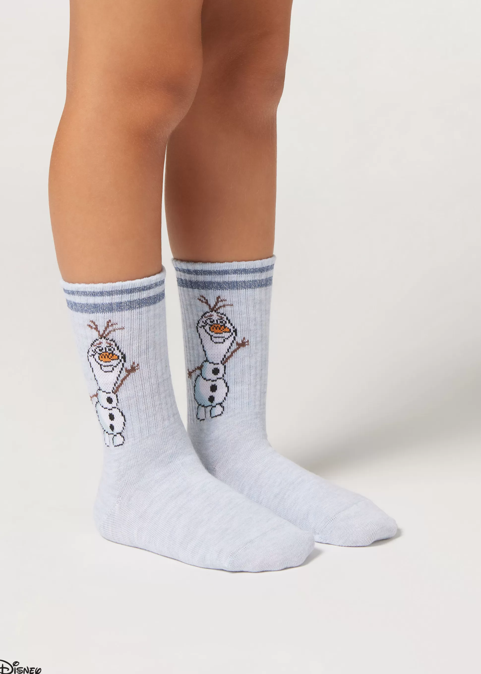 Calcetines Cortos | Calcetines Cortos-Calzedonia Calcetines Frozen Niños Azzurroolafdisney