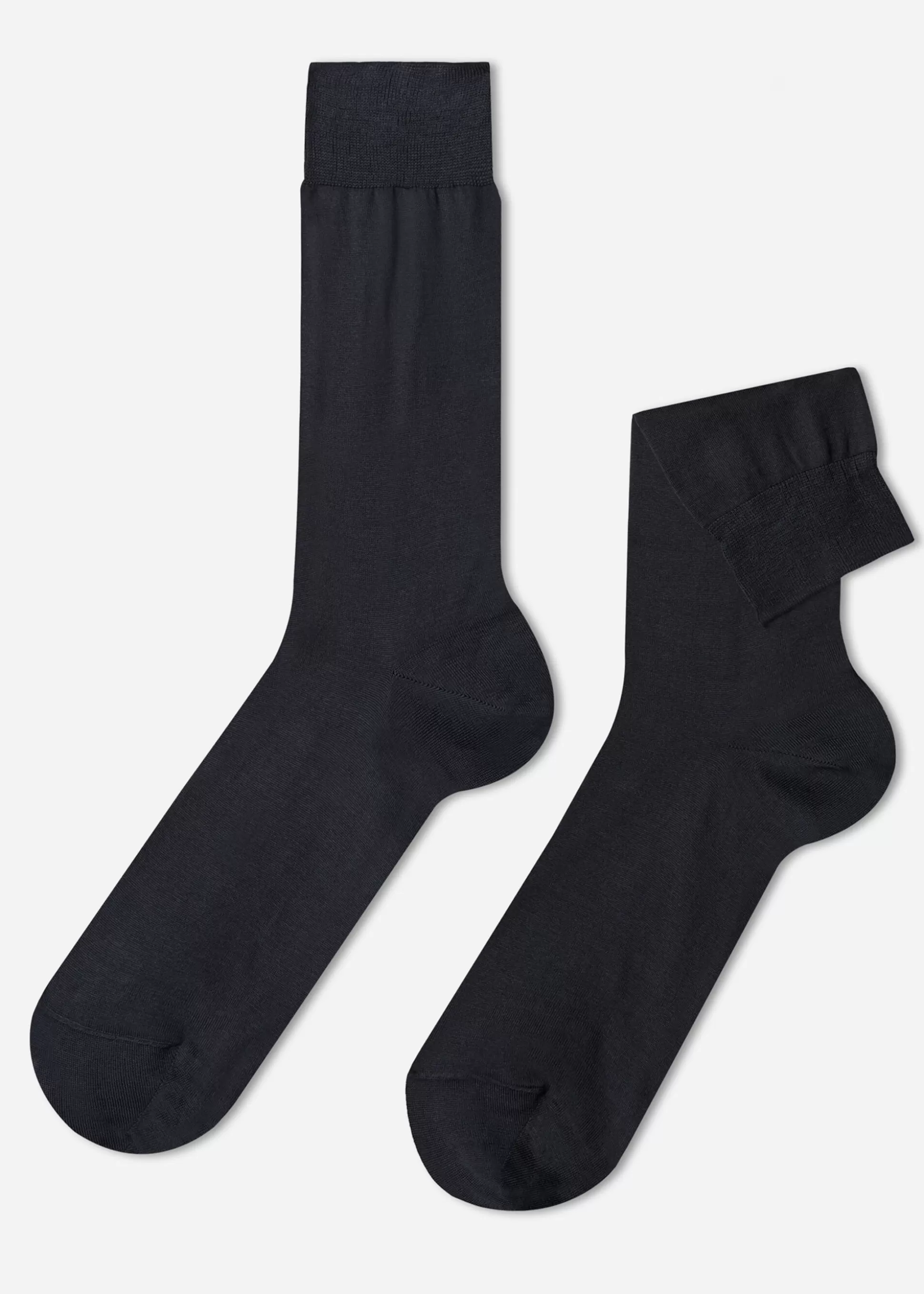 Calcetines Cortos-Calzedonia Calcetines Hombre con Hilo de Escócia