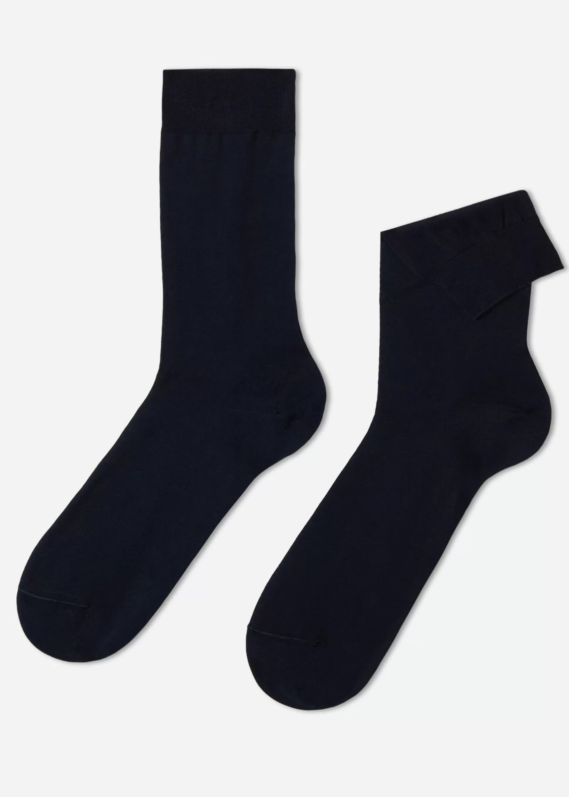 Calcetines Cortos-Calzedonia Calcetines Hombre con Hilo de Escócia