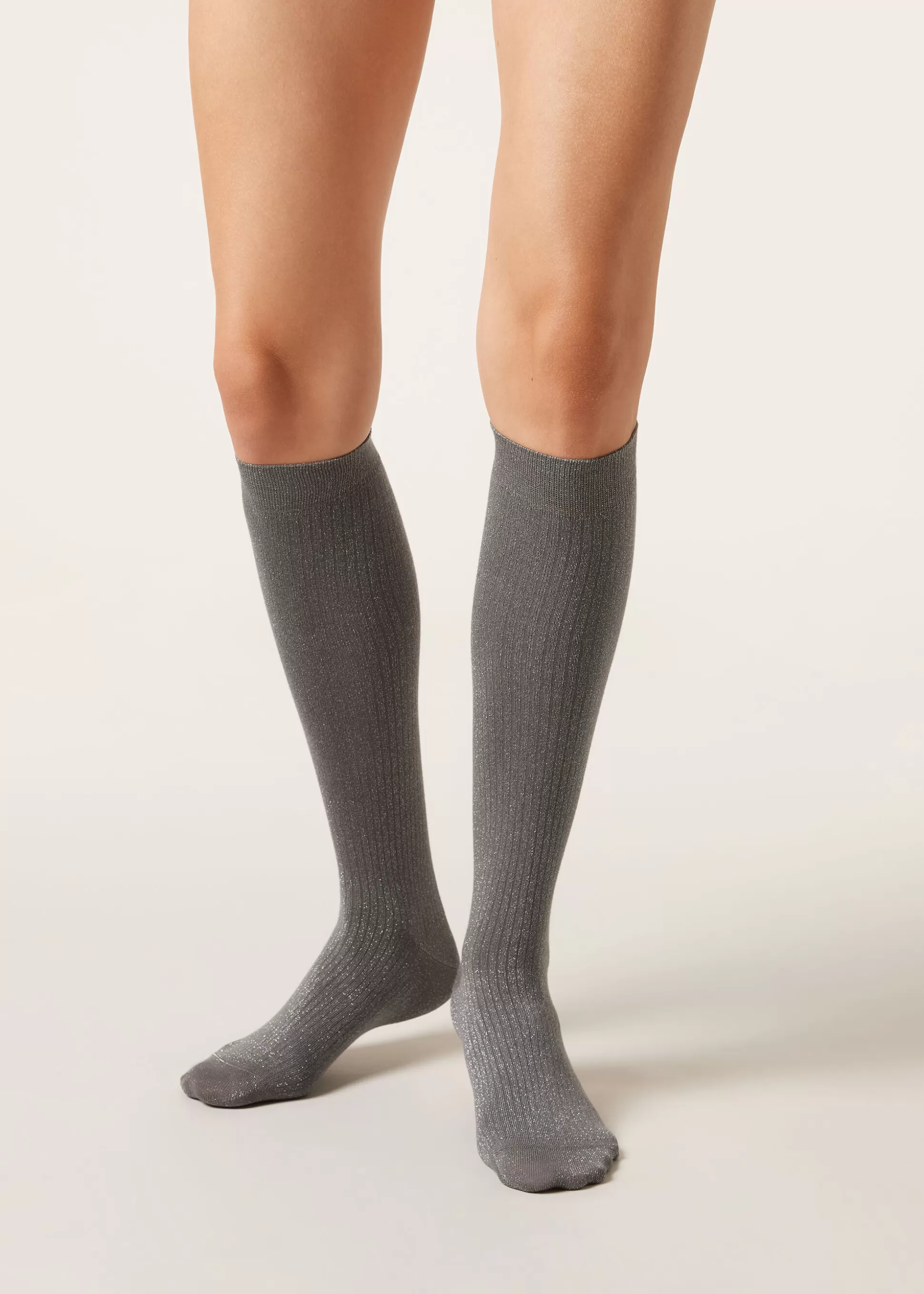 Calcetines Largos-Calzedonia Calcetines Largos Cashmere Canalé