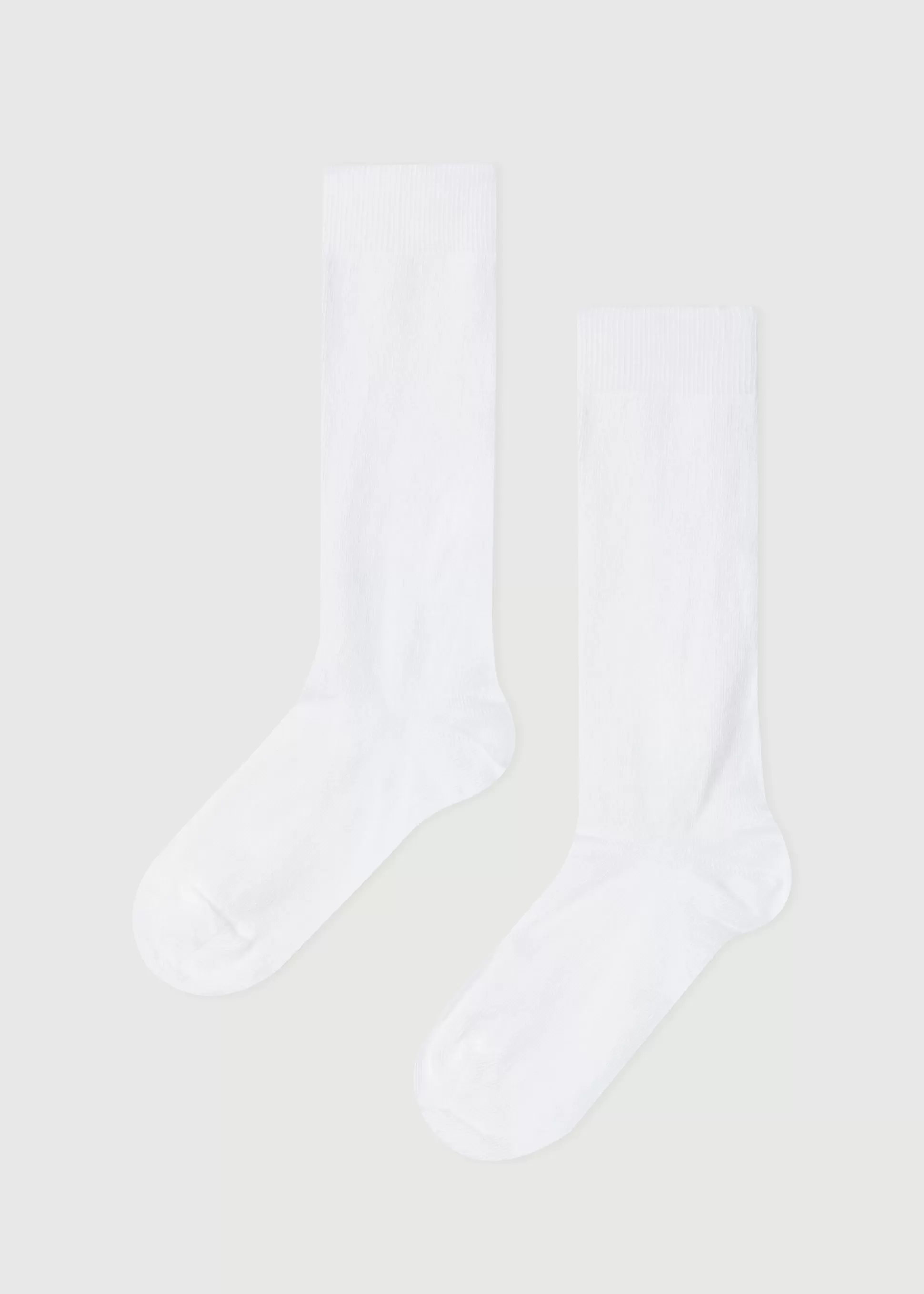 Calcetines Largos | Calcetines Largos-Calzedonia Calcetines Largos de Algodón de Niño Bianco