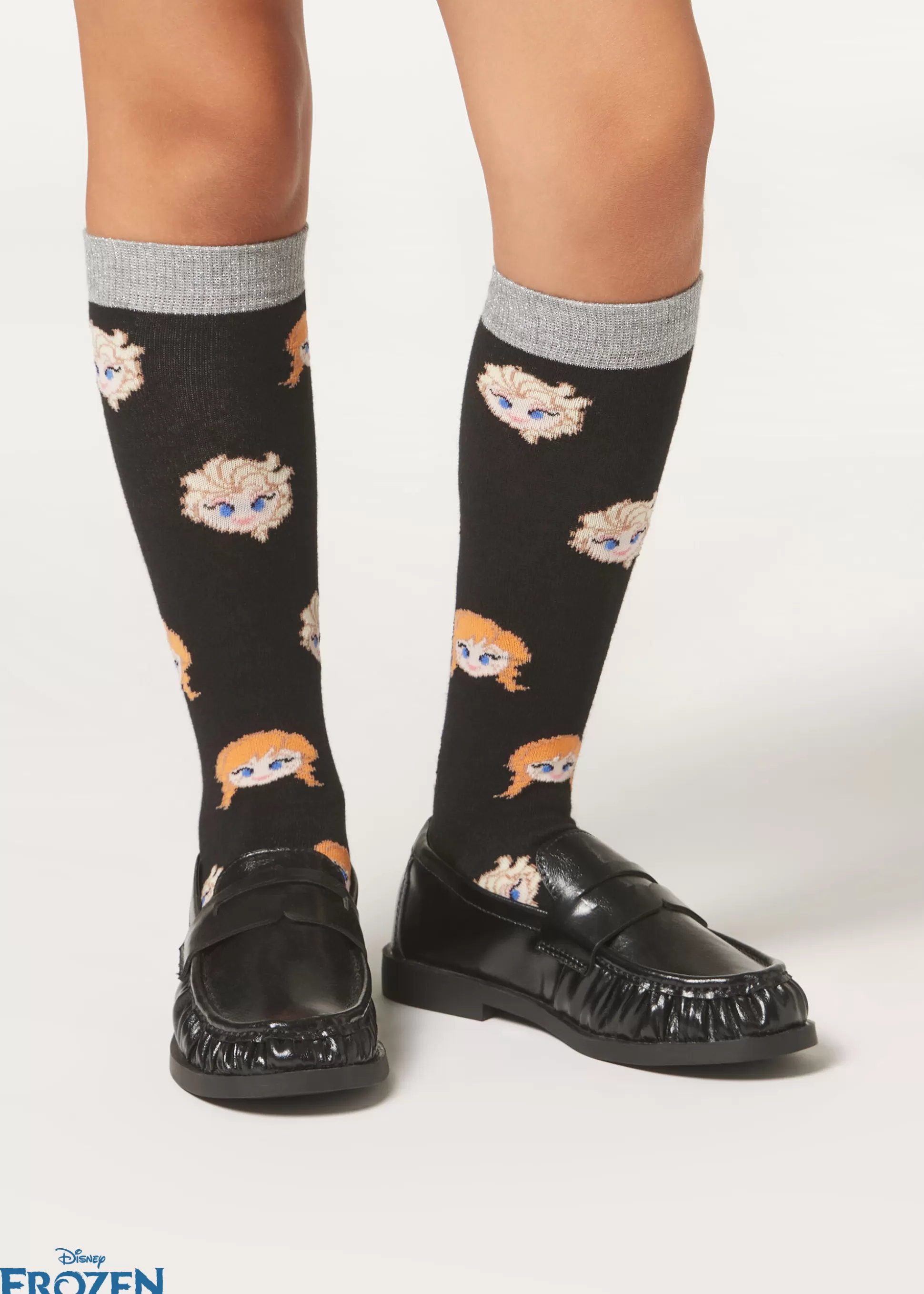 Calcetines Largos | Calcetines Largos-Calzedonia Calcetines Largos Disney Nerofrozendisney