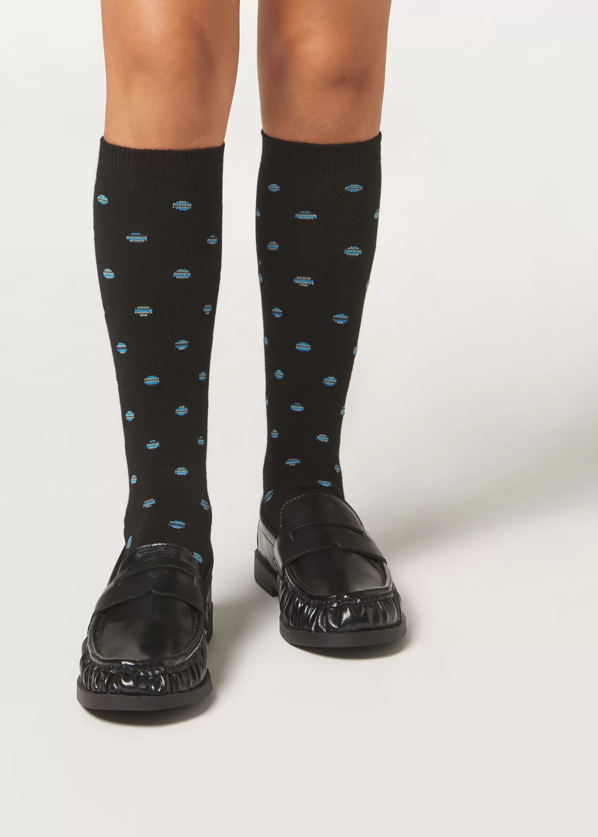 Calcetines Largos | Calcetines Largos-Calzedonia Calcetines Largos Topos Niños Neropois