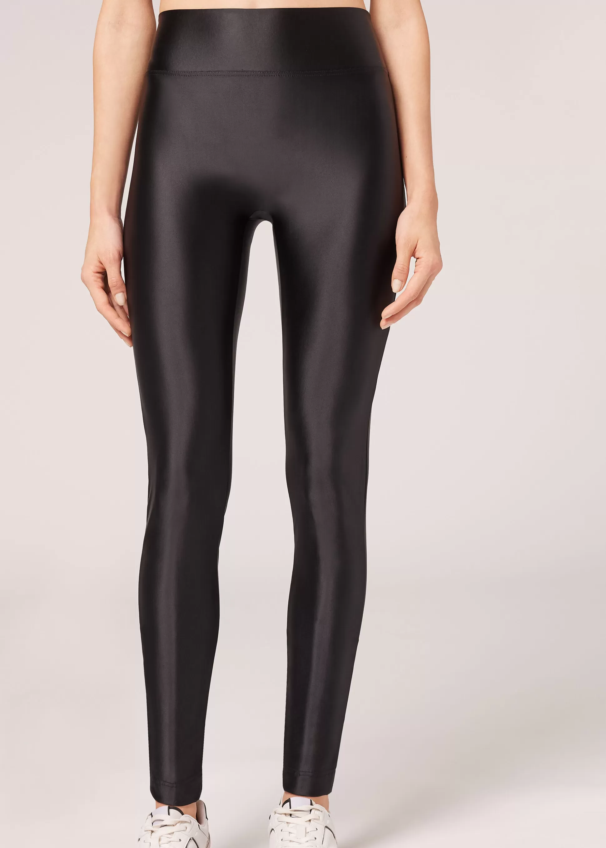 Leggings-Calzedonia Legging  Tejido Súper Brillante