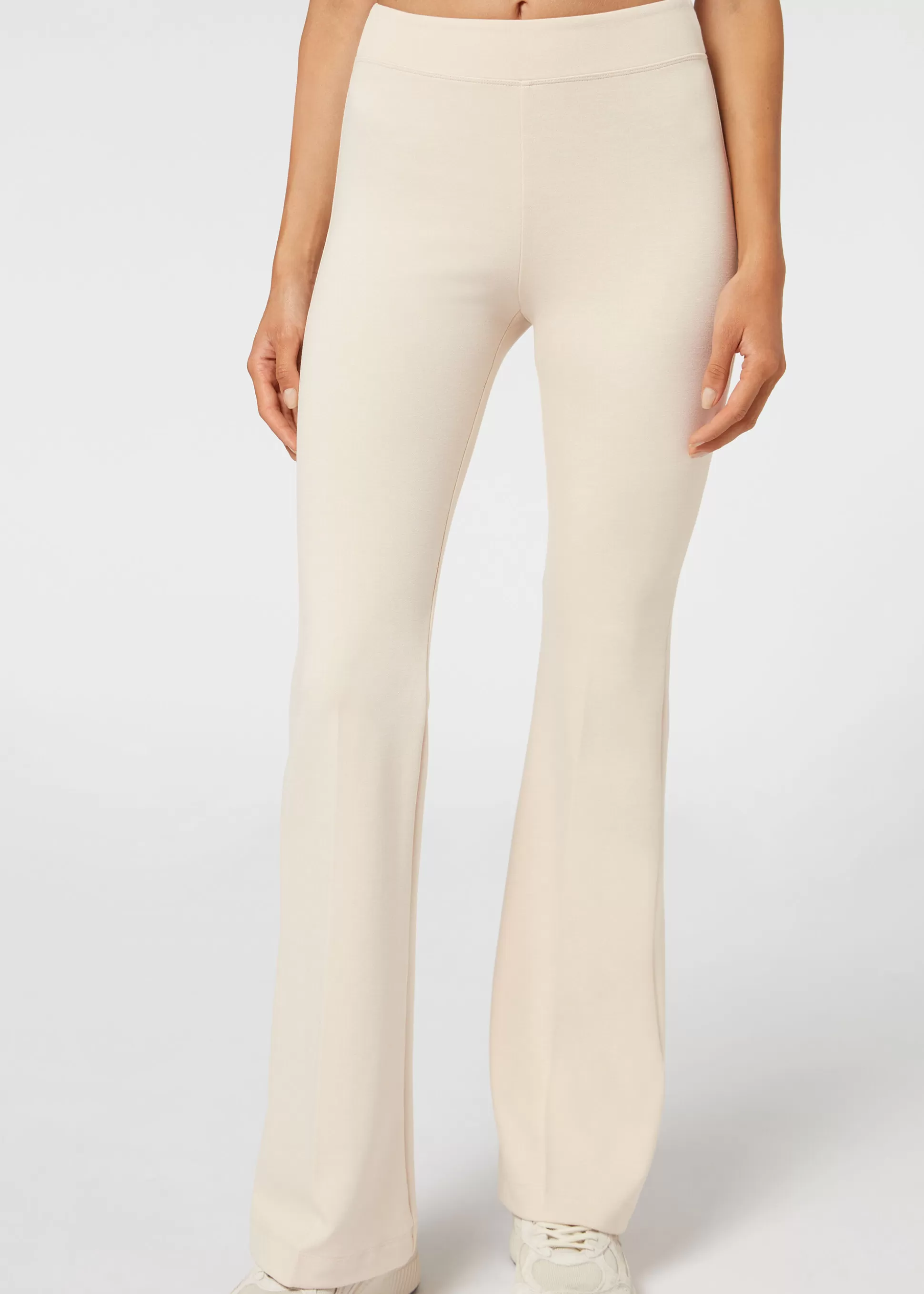 Leggings Leggings | Pantalones-Calzedonia Leggings Acampanados Naturale