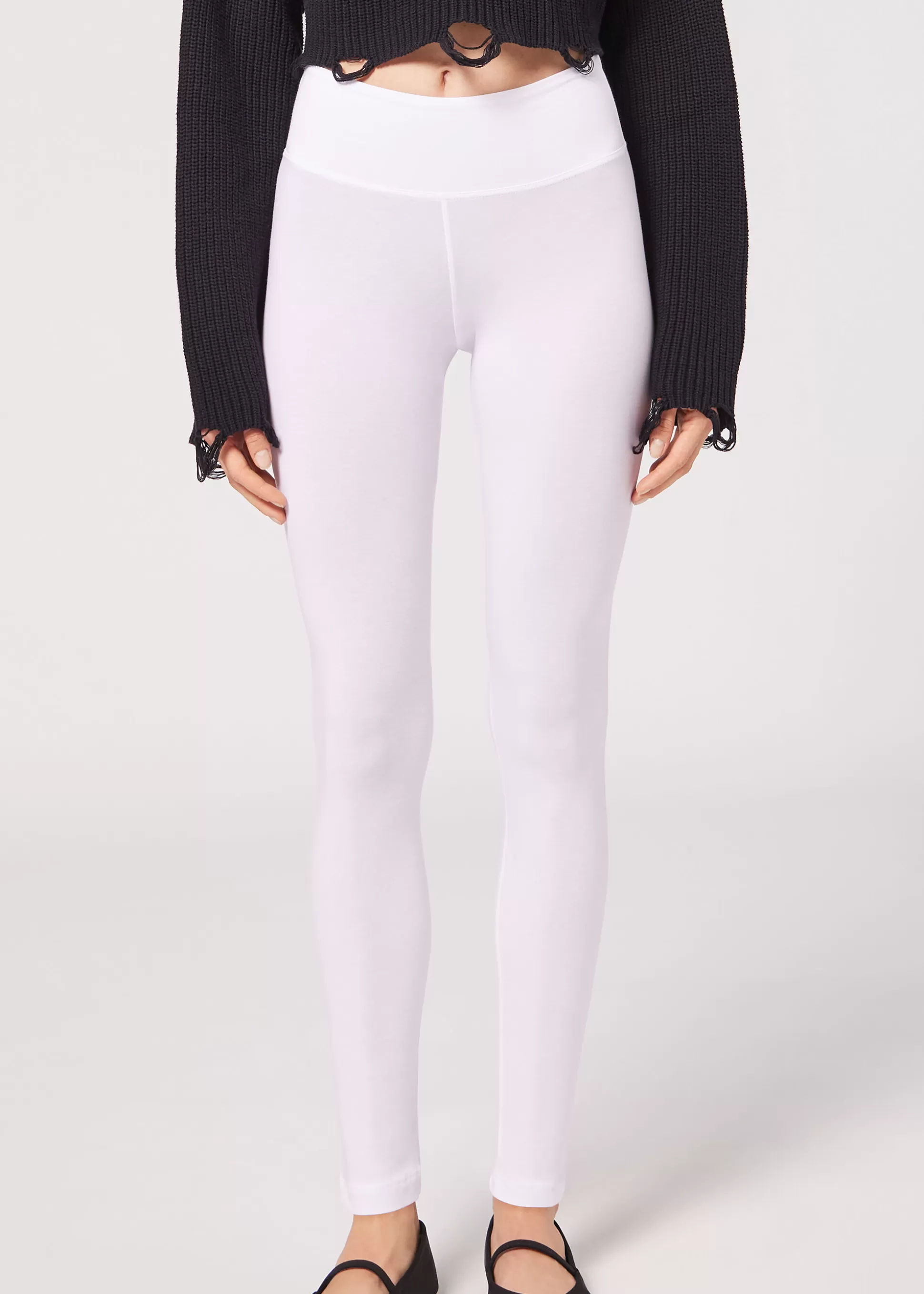 Leggings-Calzedonia Leggings De Algodón Ligero