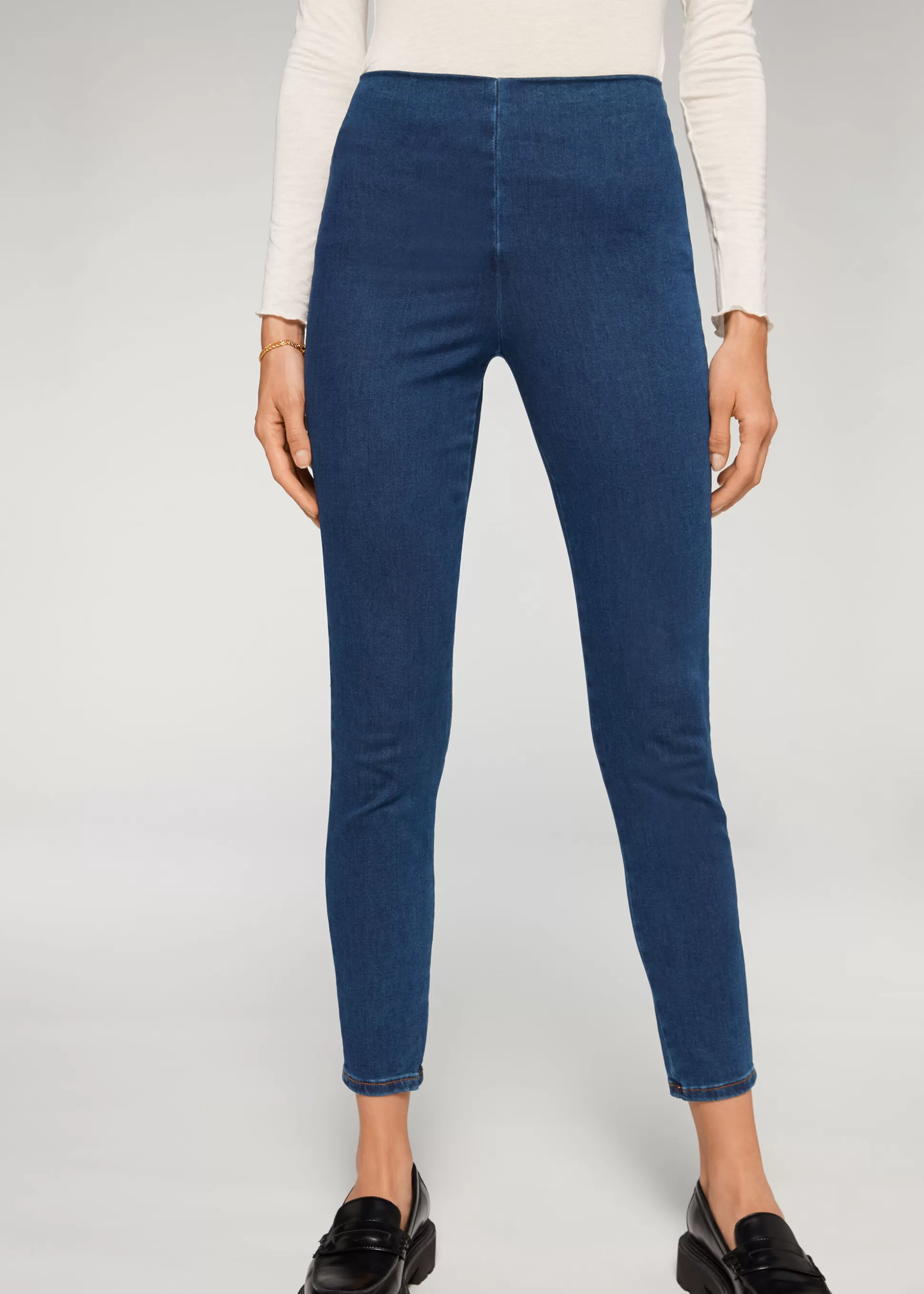 Vaqueros | Leggings-Calzedonia Leggings de Denim Skinny de Cintura Alta