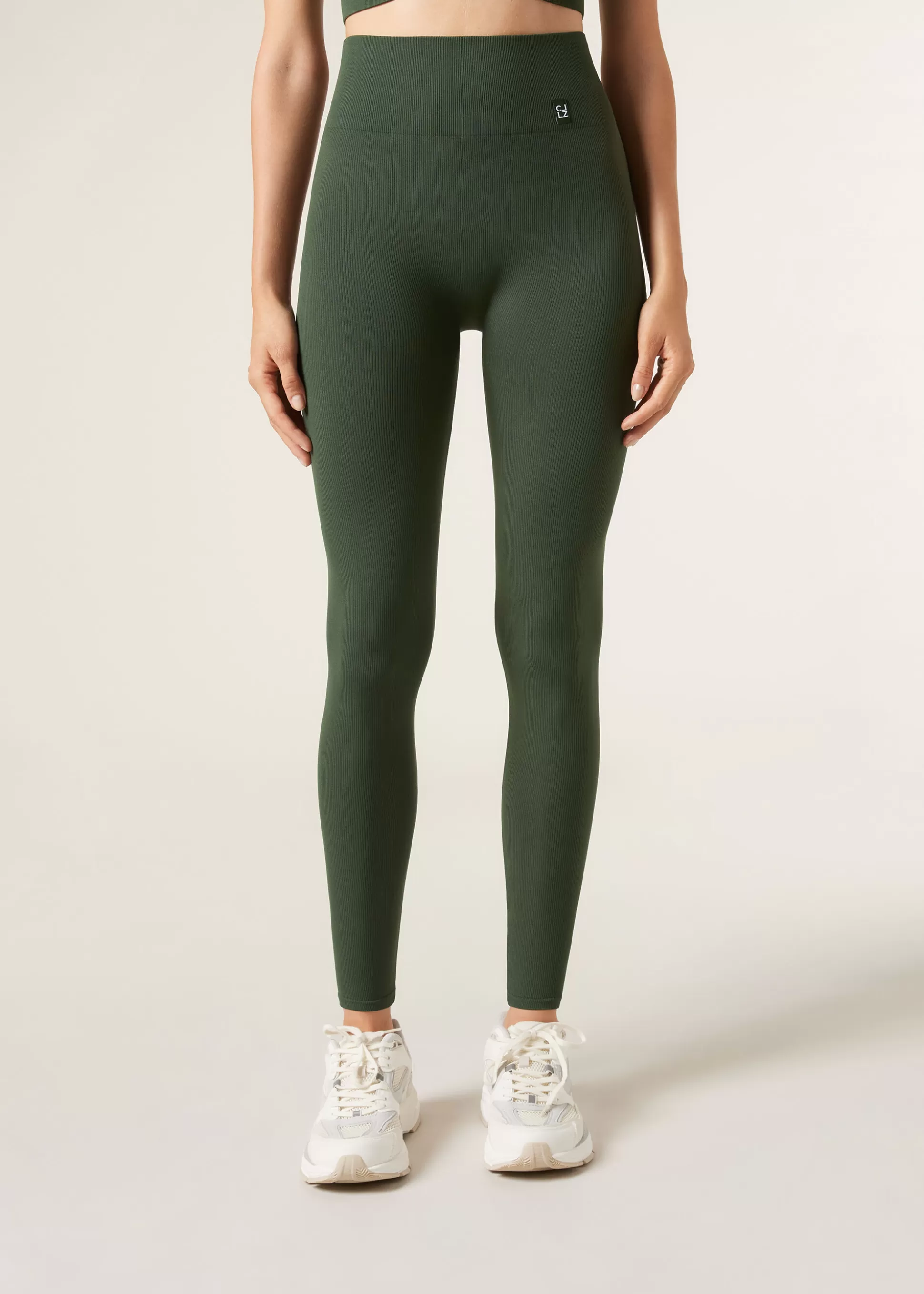 Leggings Leggings | Leggings-Calzedonia Leggings Deportivos Sin Costuras Verdeargilla