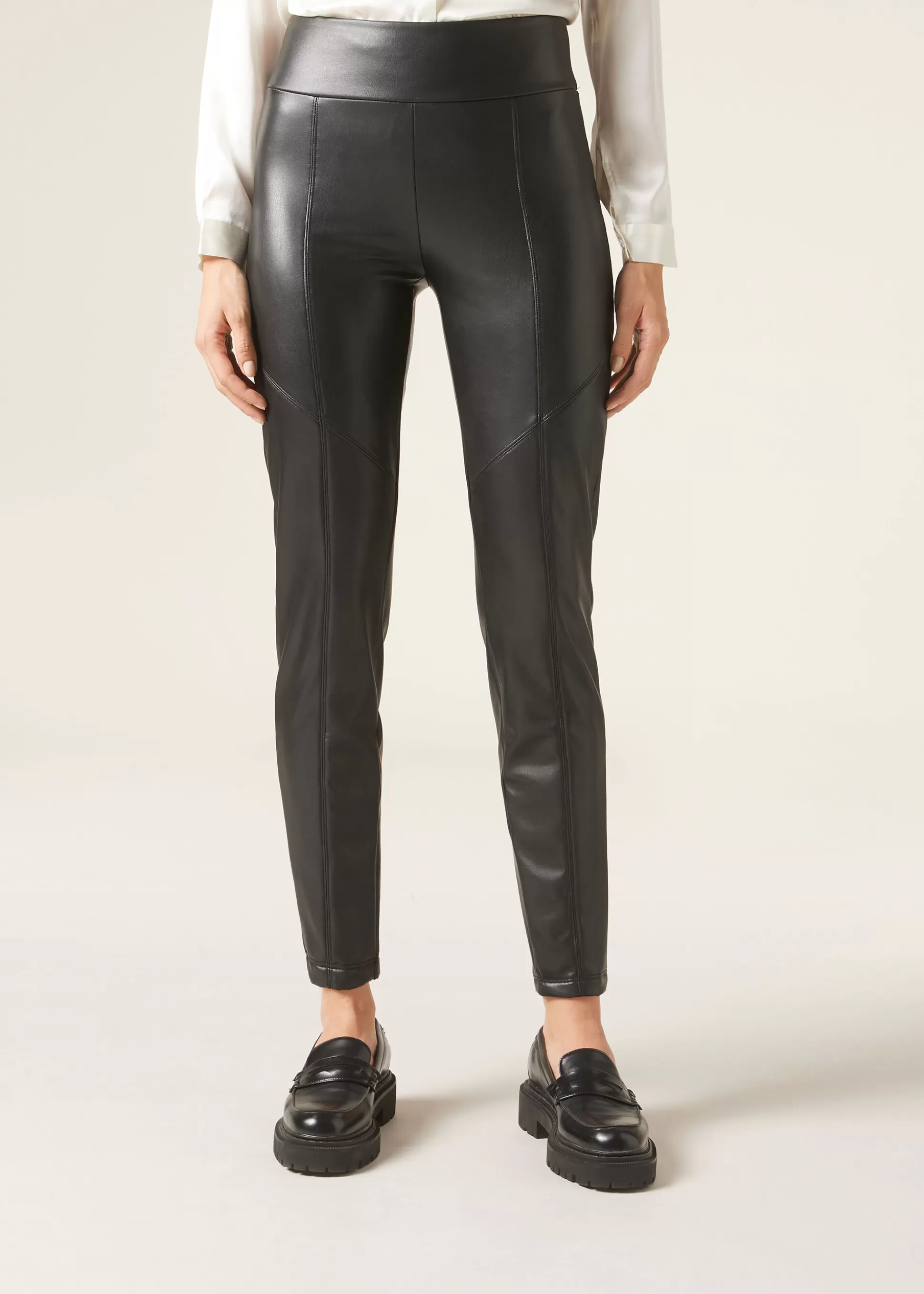 Pantalones | Leggings-Calzedonia Leggings Térmicos Efecto Piel