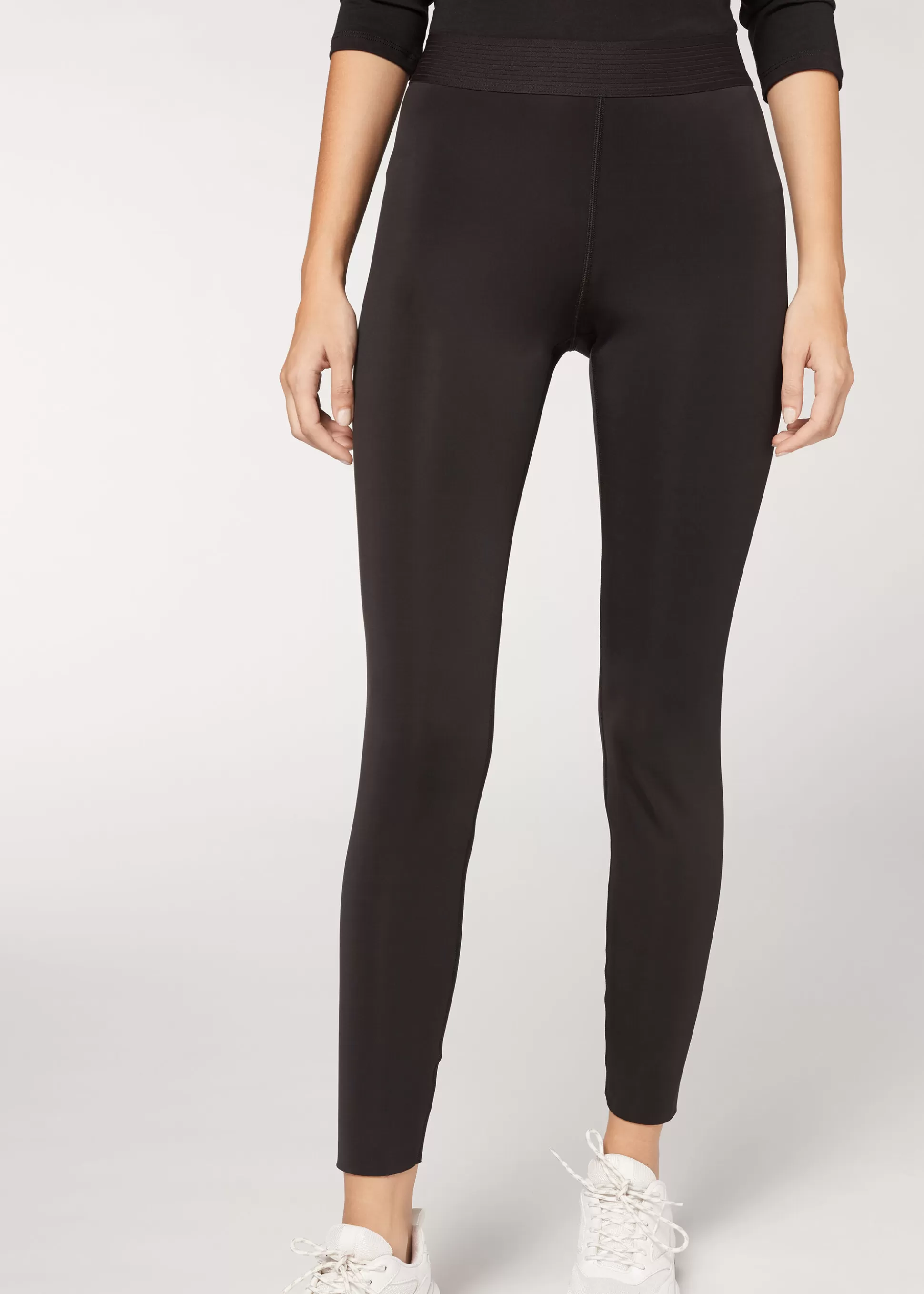 Leggings-Calzedonia Leggings Ultra-Térmico Reversibles Afelpado