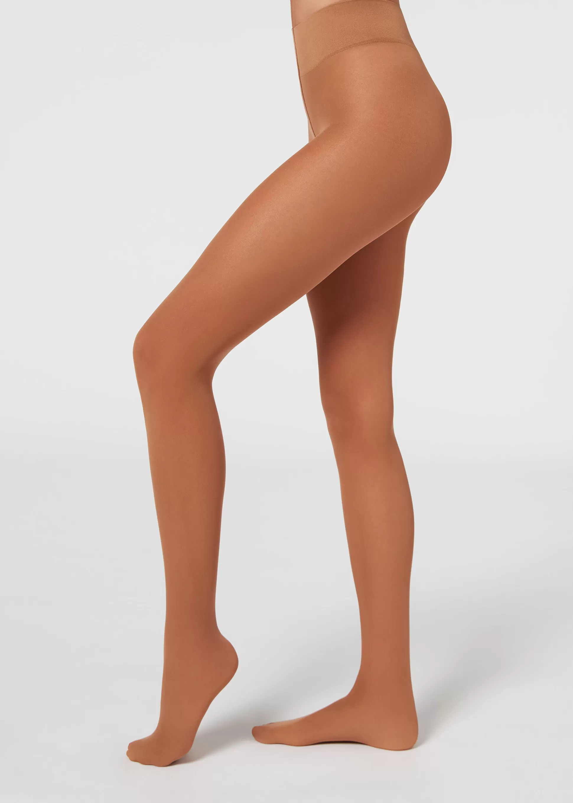 Pantis Tupidos-Calzedonia Pantis Comfort 30 Denier Soft Touch Nude7-bronze